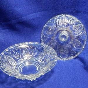 Heart Fleur De Lis Dish